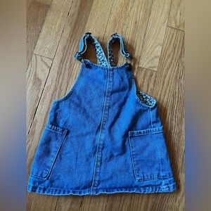 Zara denim dress 18-24m